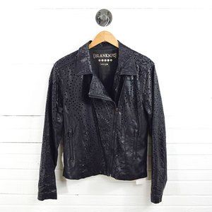 Blank Nyc Lazer Cut Faux Leather Jacket #131-152